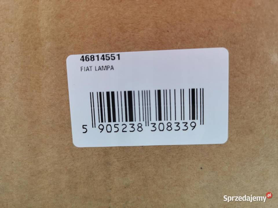 LAMPA LEWY PRZÓD FIAT PUNTO 19992003 NOWA