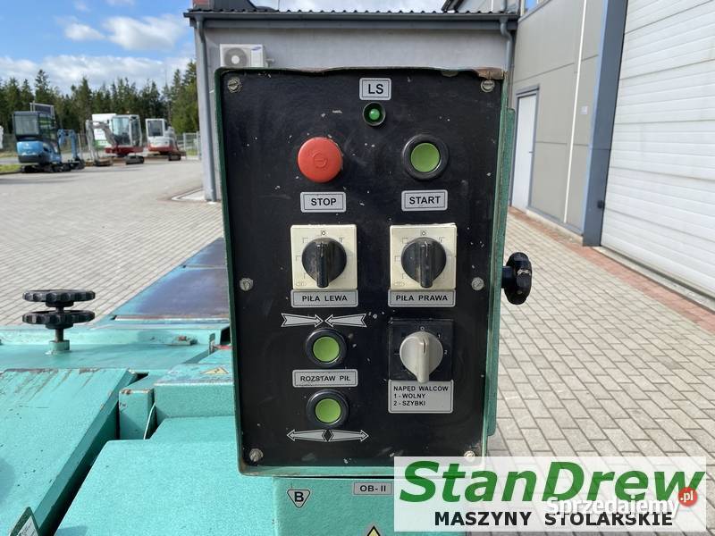 Obrzynarka dwustronna do desek Drozdowski ob 2 M