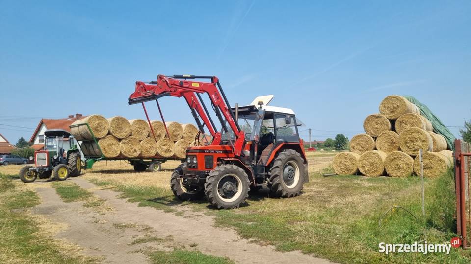 Słoma 120 SUPER ZGNIOT 200 BAR John Deere 592 Dobrzeń Mały