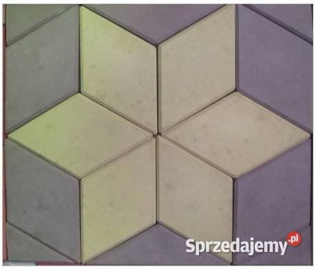 Forma do kostki brukowej ROMB GŁADKI 45 formy Nysa