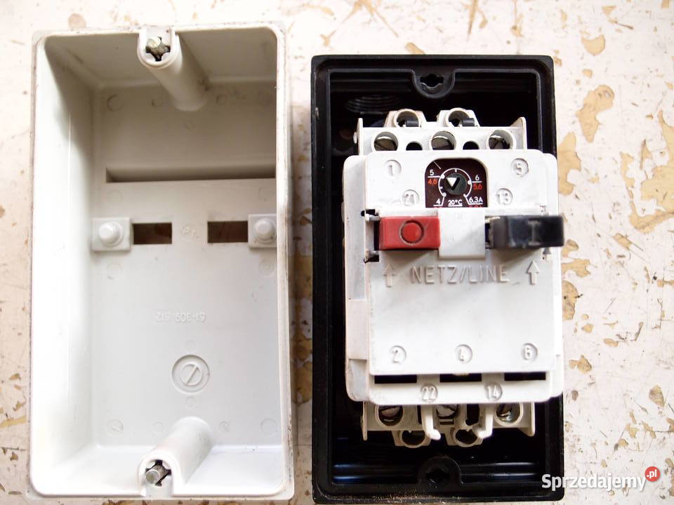 Wyłącznik silnikowy M611 FAEL 25A 660V nastawa łódzkie