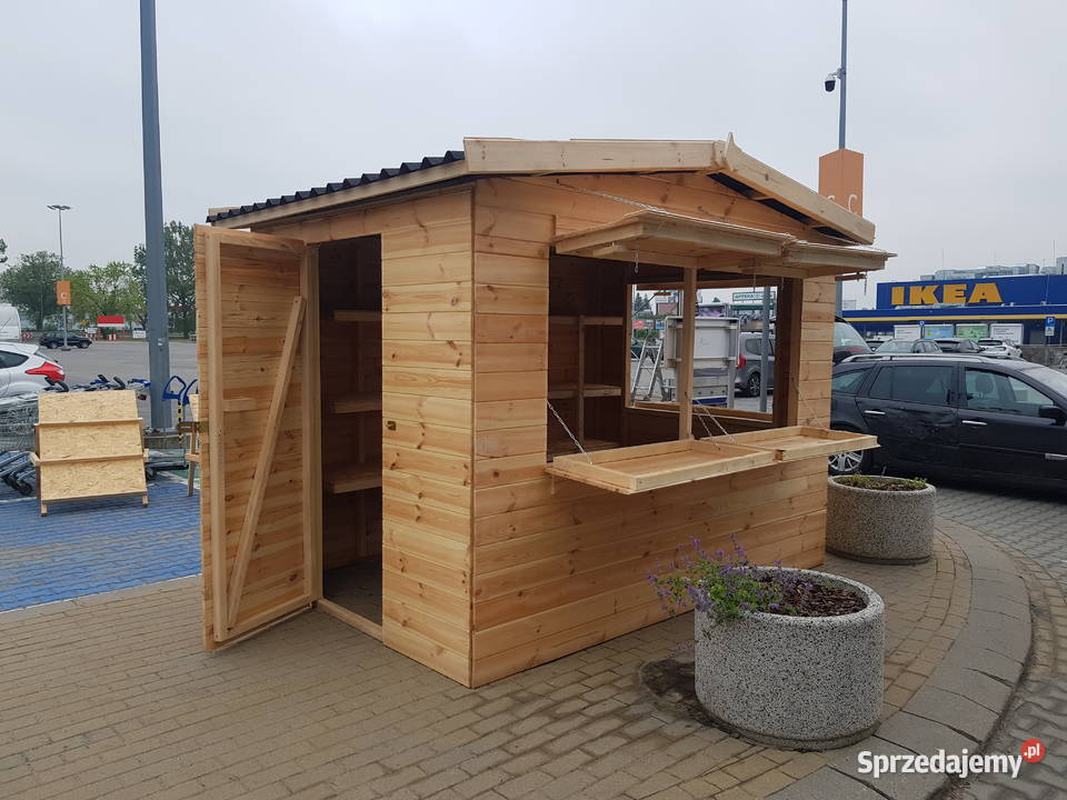 Domek drewniany stragan Tychy