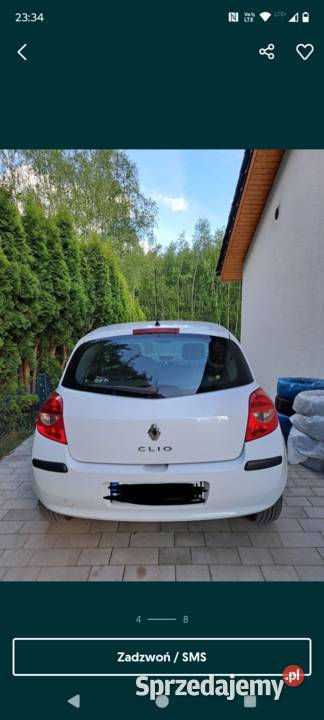 Renault Clio Salon Polska 2009 Komorowo