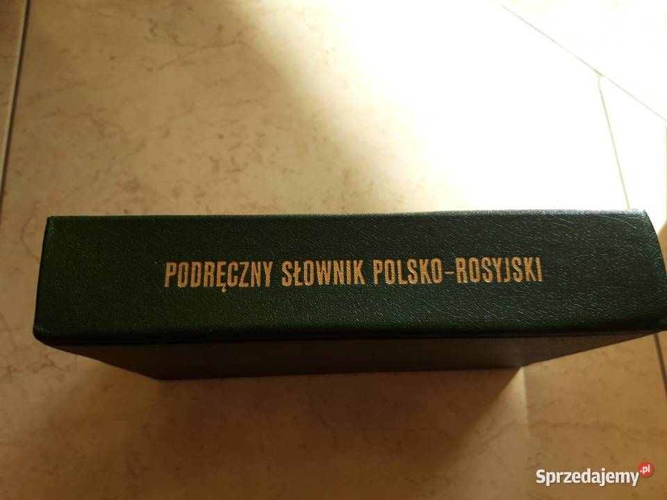 Podręczny słownik polsko rosyjski Ryszard Bielsko-Biała sprzedam