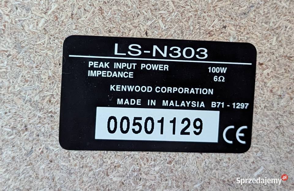 KENWOOD RXD303 kolumny LSN303 pilot RC553E CD Wieże i miniwieże Warszawa