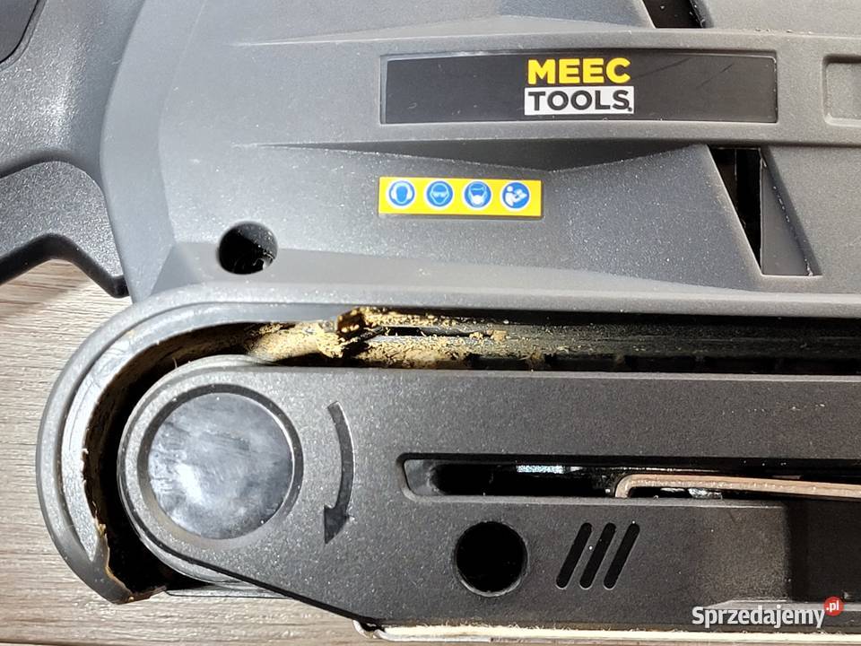 Szlifierka taśmowa Meec Tools 600W 75x457 wielkopolskie Poznań