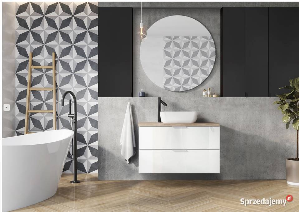 Łazienkowa szafka wisząca Katalonia 30 Sensea 120cm śląskie Szczerbice