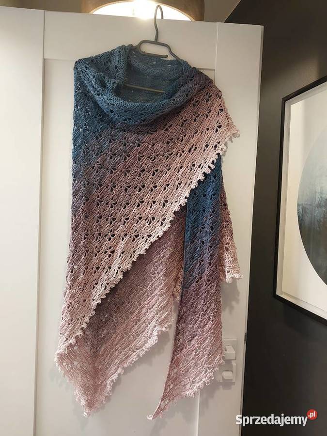 Chusta szydełkowa rękodzieło Warszawa