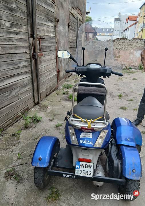 Trójkołowy Skuter Piaggio 50 Braniewo