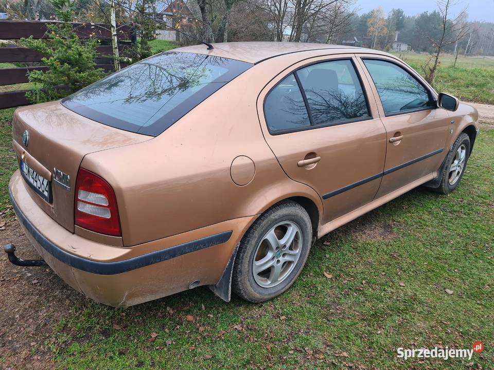 Skoda Octavia 16 2001 gaz hak nieuszkodzony Octavia lubelskie Hańsk Pierwszy