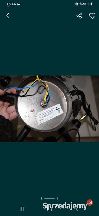 Lampa pięcioramienna Tarnów sprzedam