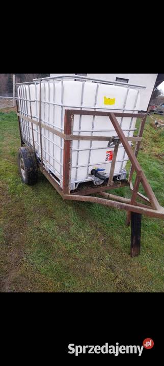 Przyczepa do traktora beczka mauzer 2000l