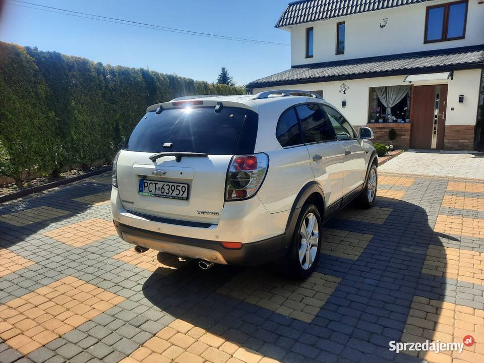 Chevrolet Captiva 22 TD 180 2012 r 7 osobowy skórzana tapicerka Osielsko