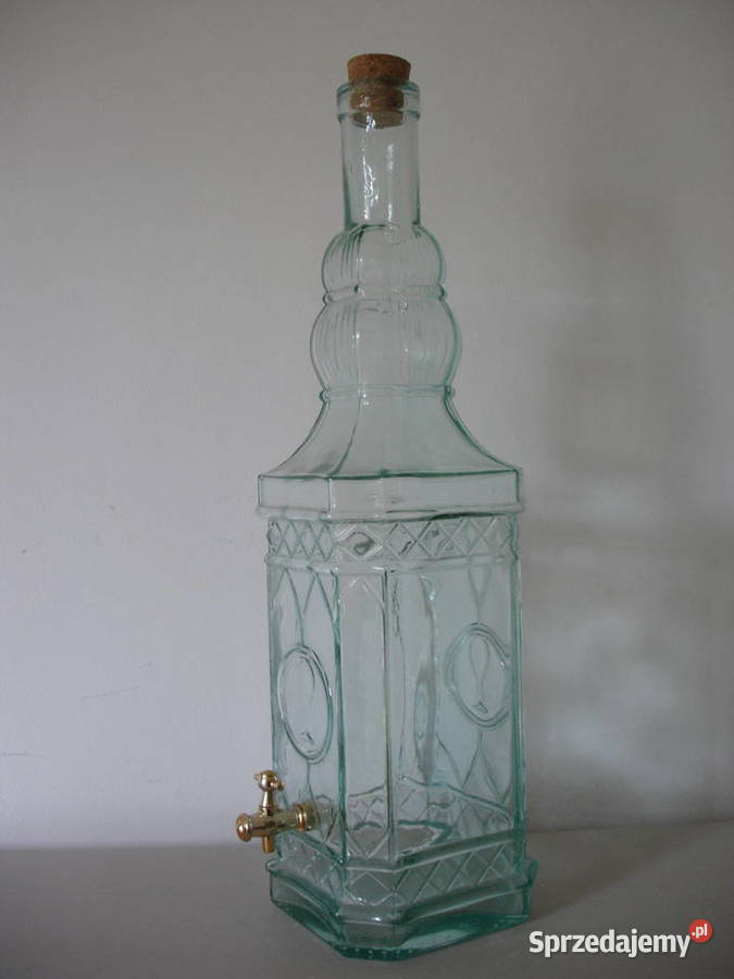 Butelka WIEŻA z kranikiem 65L Zielona Góra sprzedam