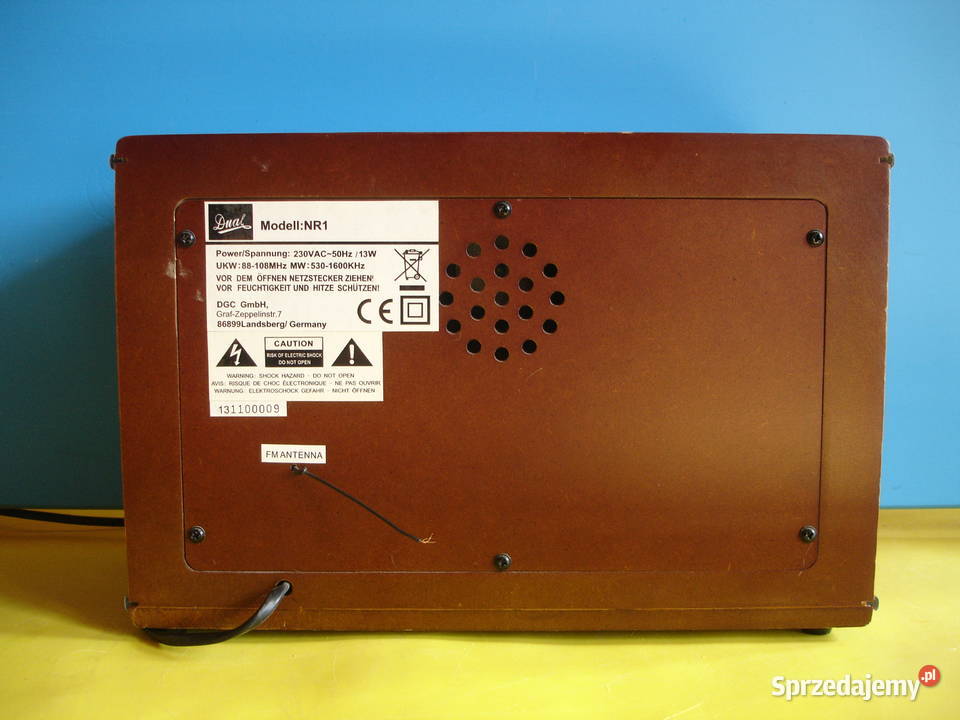 Radio DUAL RETRO 1 Radioodtwarzacze Zielona Góra
