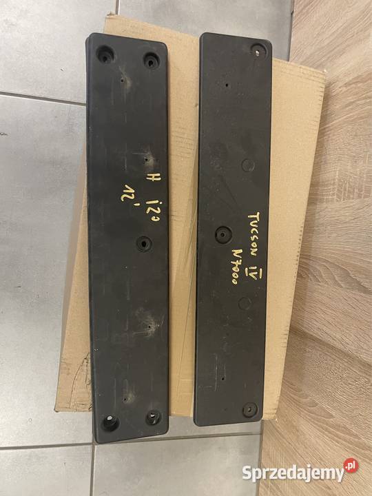 Hyundai Tucson IV podstawa pod tablice Kozubszczyzna