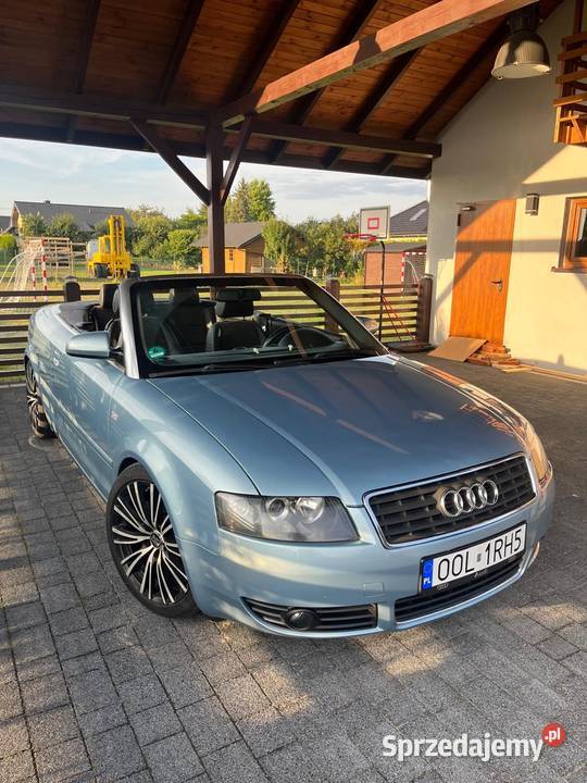 Audi A4 B6 Cabrio 18T Świeży przegląd elektrochrom. lusterka boczne A4 Kowale sprzedam