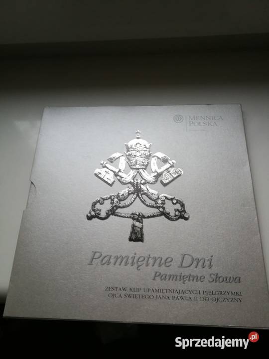 Polska zestaw 8 klip Jan Paweł Pamiętne dni Poznań