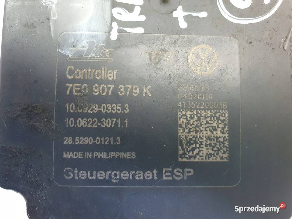 VW Transporter T5 POMPA ABS hamulcowa STEROWNIK Janów