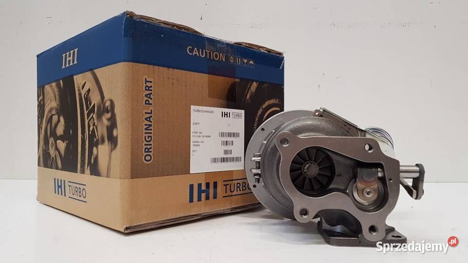 Nowa turbosprężarka IHI CYFQ CYFT F51CADS0185BN Silnik i osprzęt Siedlce