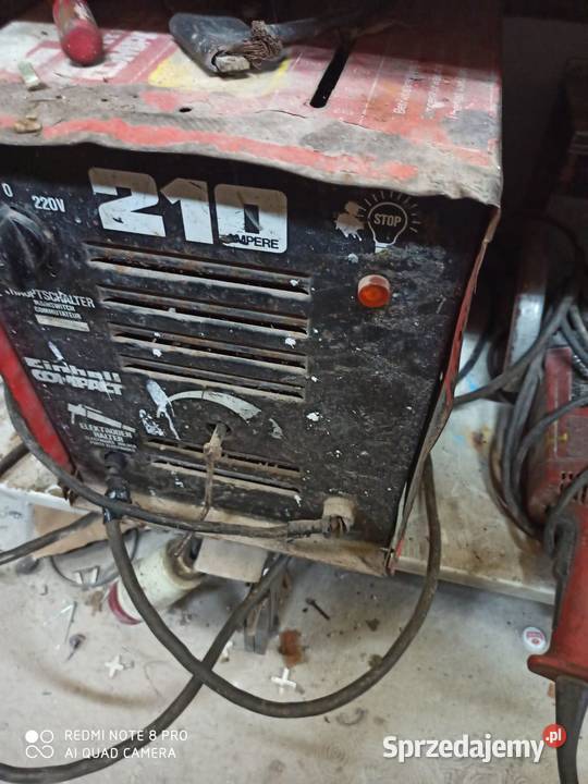 Spawarka EINHELL 210 220V 210A 11KVA 50Hz Trzebinia