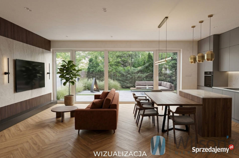 Dom szeregowy Łomianki Prochownia 14562m2 blacha Sprzedaż