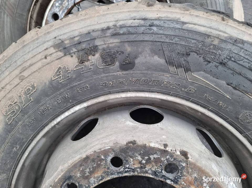 OPONA 225 NAPĘDOWA MAN TGX 18440 DUNLOP SP446 kujawsko-pomorskie