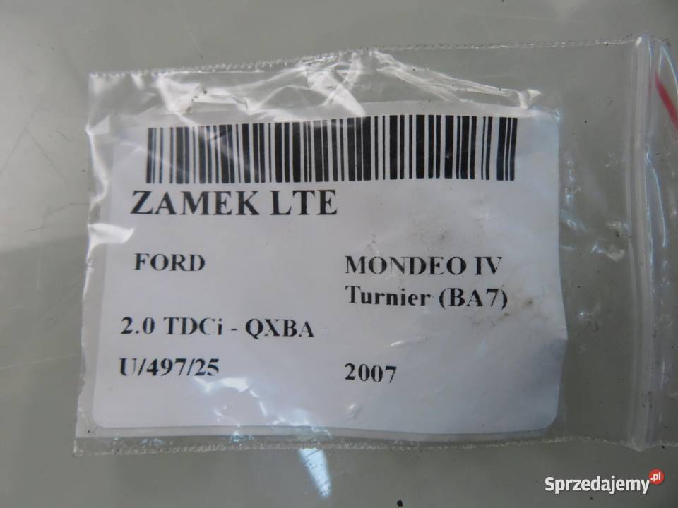 ZAMEK LEWY TYLNY FORD MONDEO IV 6M2AR26413BC Zamki, wkładki i kluczyki