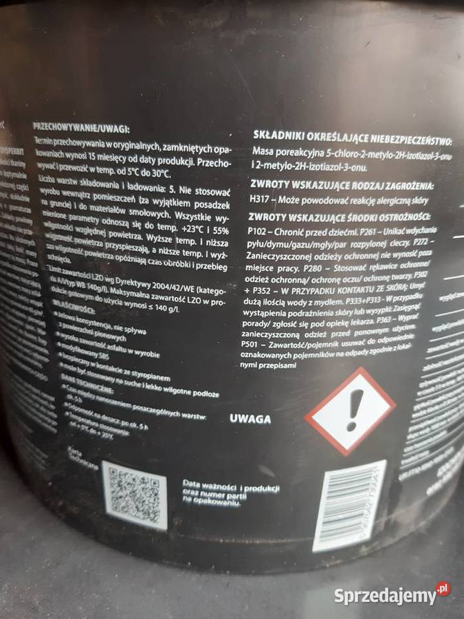 Dysperbit 10 masa asfaltowo kauczukowa lubelskie Łęczna