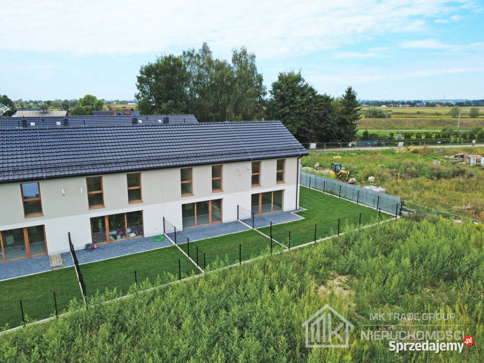 Dwupoziomowe 84m2 ogródek 2 miejsca postojowe gazowe Niepołomice