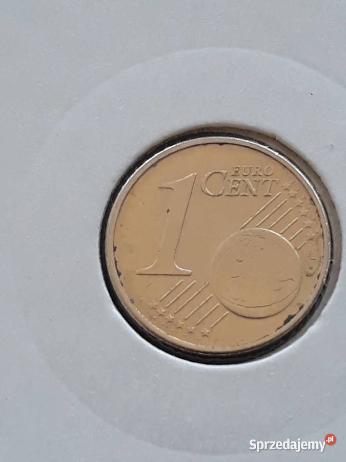 1 Eurocent Niemcy 2002 rmenFBłąd mennicykrążek wielkopolskie Konin