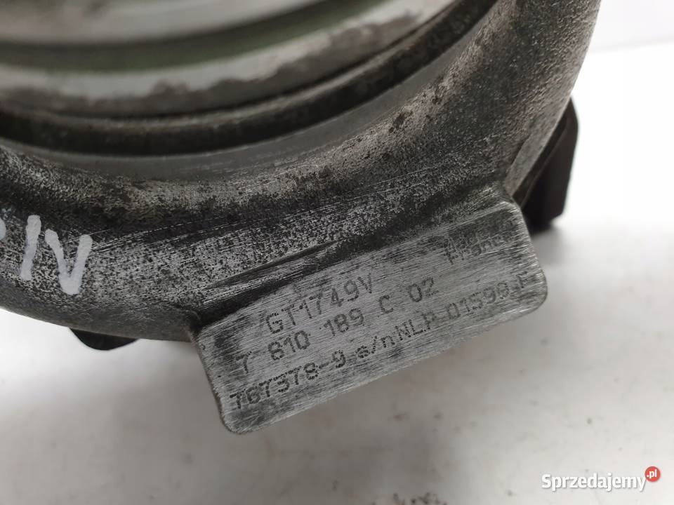 TURBOSPRĘŻARKA BMW E90 E91 20 D turbo 7810189C Chełm