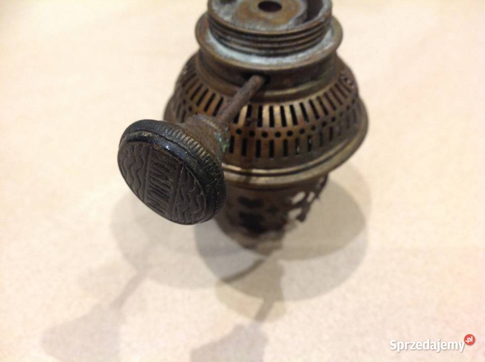 Brener Mosiężny Stary Sygnowany Nowa Sól