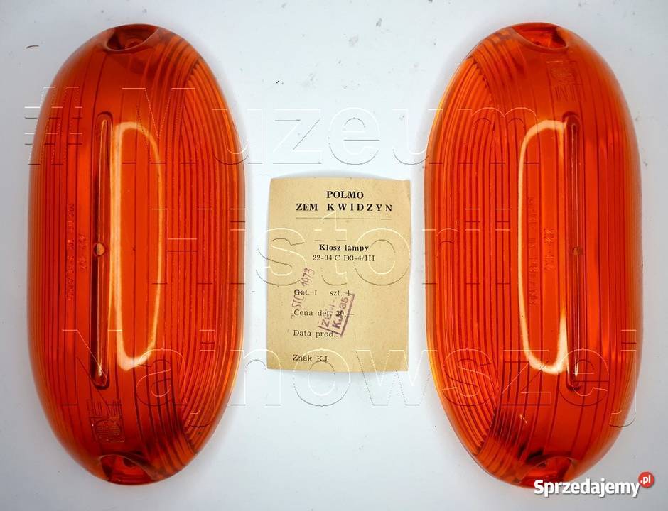Lampa obrysowa kierunkowskaz PRL Jelcz 043 Poznań