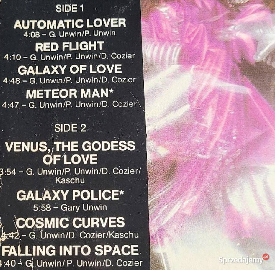 Dee D Jackson Cosmic Curves płyta winylowa z