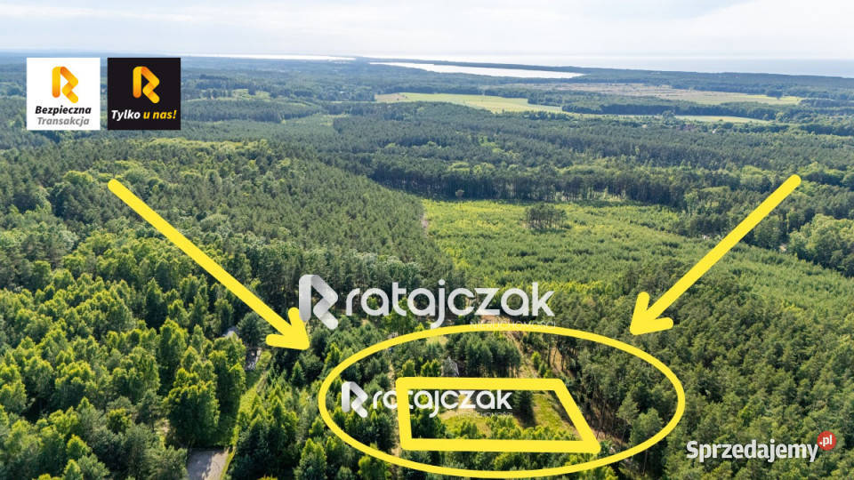 Działka 2164m2 Sasino Stara Cegielnia Sprzedaż pomorskie