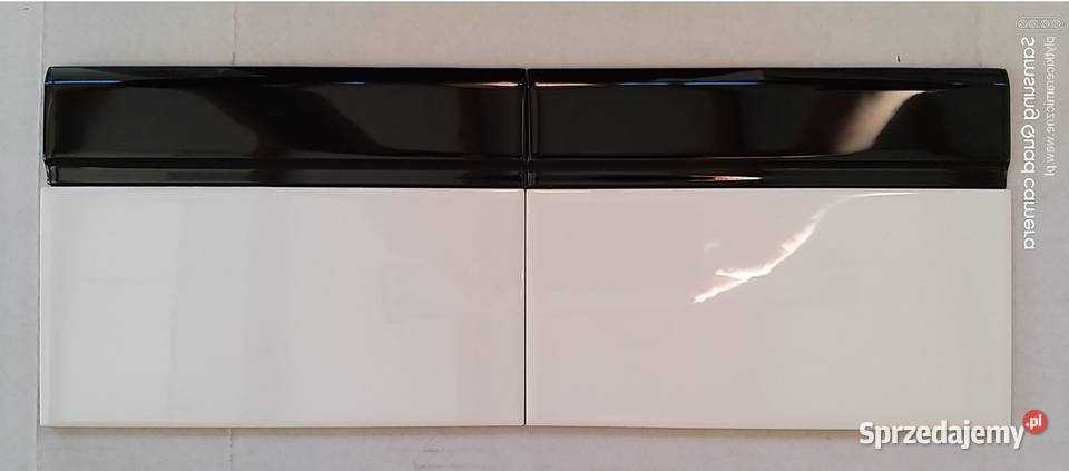 listwa ceramiczna czarny cokół plana nero 5x20