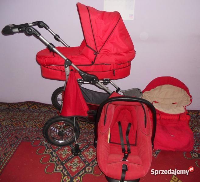 wozek Implast Driver 3XL 3w1 parasolka i śpiwor Dla Dziecka