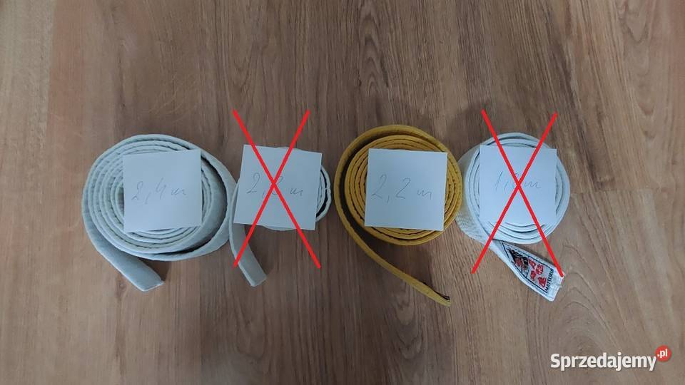 Pasy do judogikimono