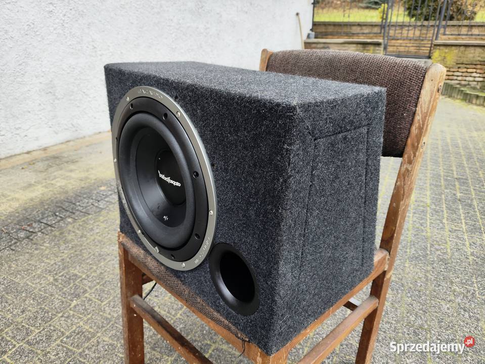 Skrzynia basowa bassowa tuba subwoofer Rockford Niegowonice