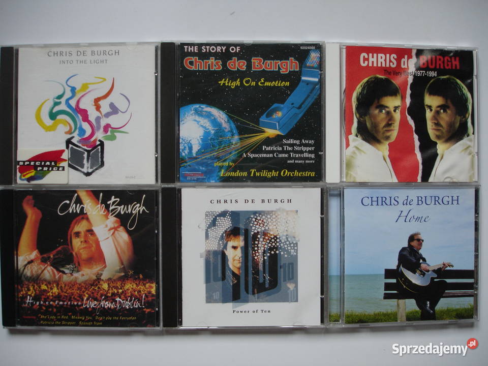 CHRIS DE BURGH płyty CD