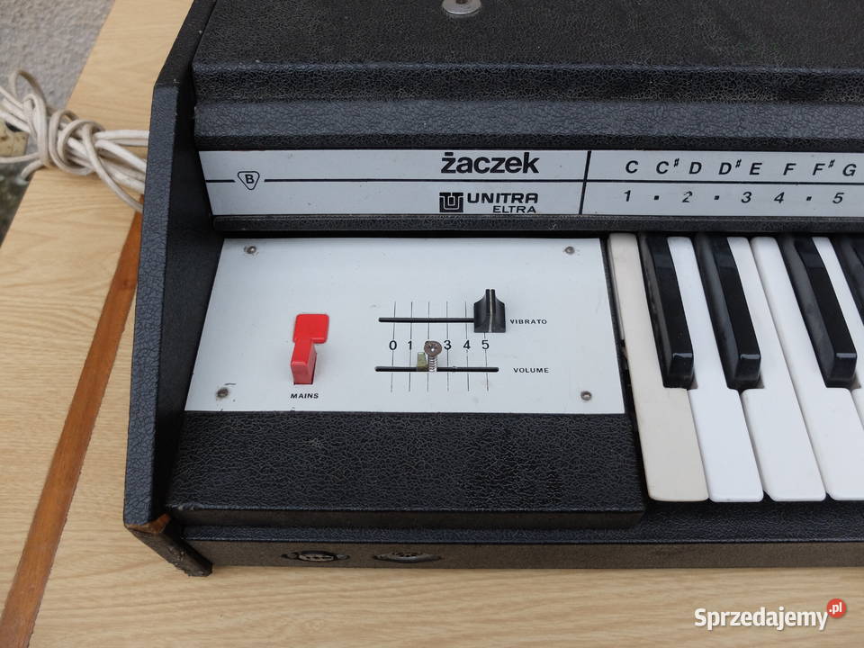 Organy Żaczek z 1979 roku PRL Eltra Bydgoszcz Kościan sprzedam