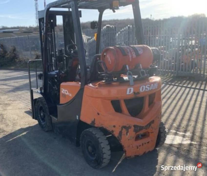 Wózek widłowy Doosan 20 PLUS 2t triplex 2018 lpg Wózki widłowe Ropczyce