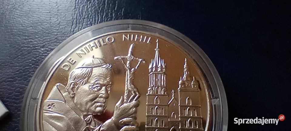 Stare monety Medal Jan Paweł II Zakon Maltański Lesko