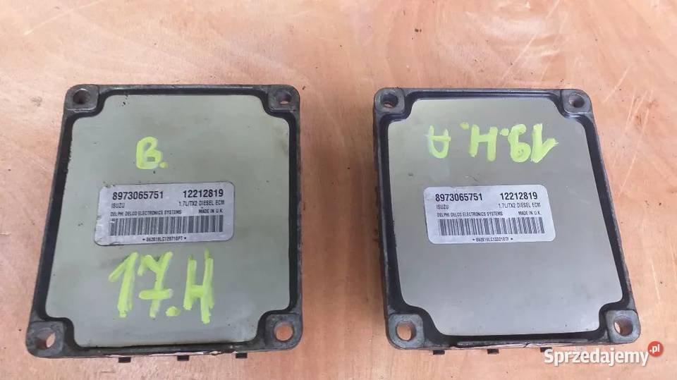 104h Sterownik pompy OPEL ISUZU 8971891360 osobowe Włoszczowa