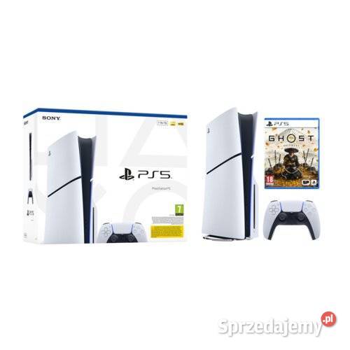 sony playstation 5 slim 1tb echassis gra ghost Nowy Sącz sprzedam