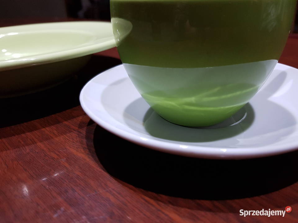 komplet biało zielony 3 sztuki niepowtarzalna Akcesoria kuchenne Kielce