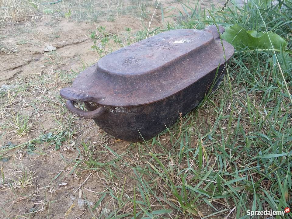 Gęsiarka Stary Garnek Żeliwny Pozostałe Góra Kalwaria