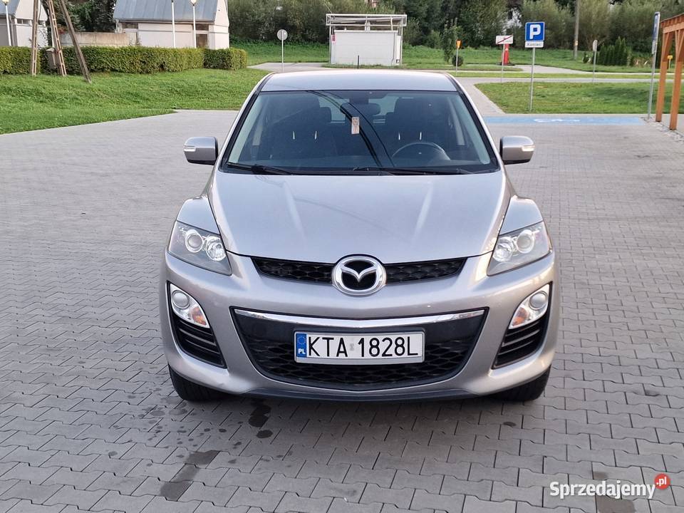 Mazda CX7 Niski Przebieg 4X4 Hak Klimatronic welurowa tapicerka Ryglice