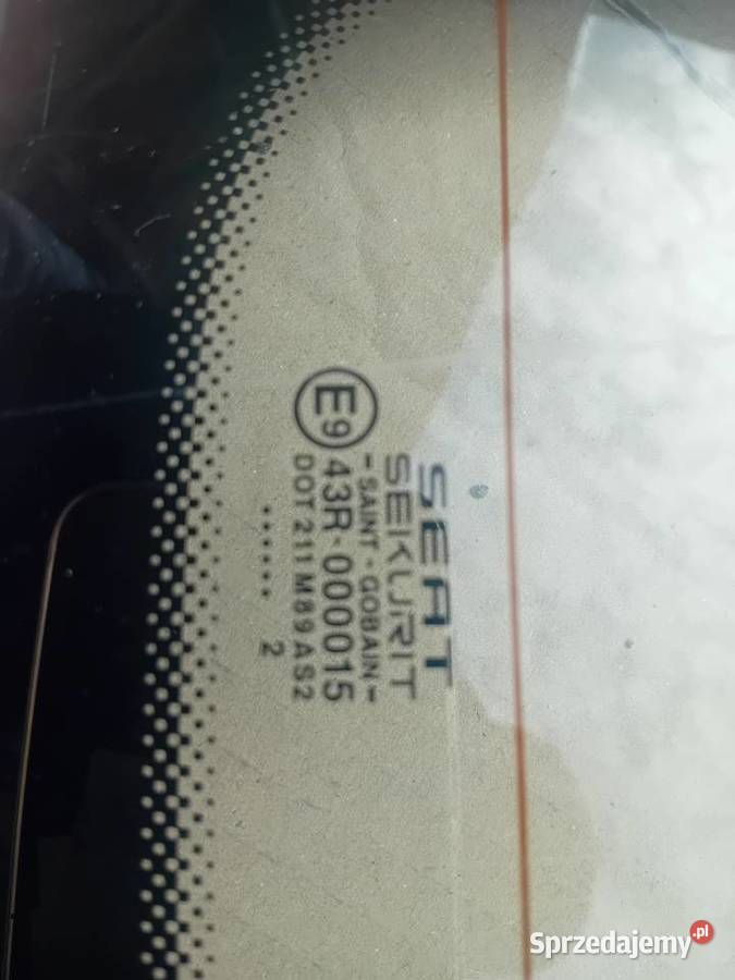 Szyba tył tylna klapy Seat Ibiza 6l Nysa